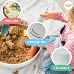 PlayTRAY sansebakke inkl. låg