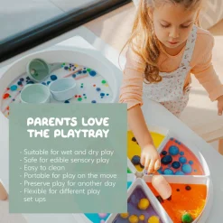 PlayTRAY sansebakke inkl. låg