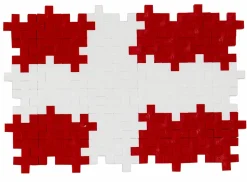 Plus-Plus  - Lær at bygge verdensflag, 700 stk