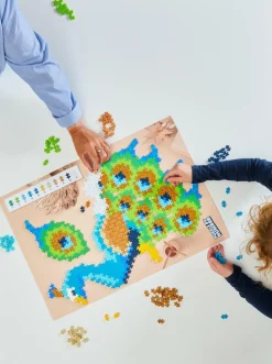 Plus-Plus - Puzzle By Number, Påfugl 800 stk