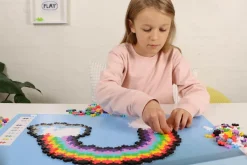 Plus-Plus - Puzzle By Number, Regnbue 500 stk