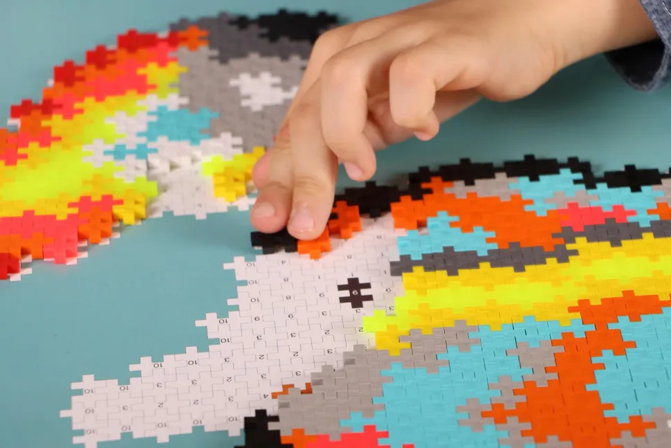 Plus-Plus - Puzzle By Number, Rummet 500 stk