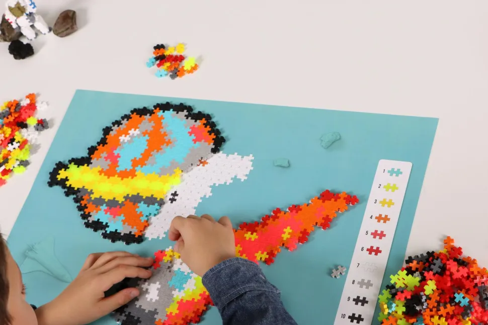 Plus-Plus - Puzzle By Number, Rummet 500 stk