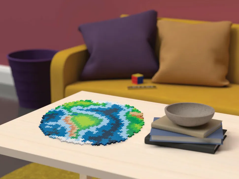 Plus-Plus - Puzzle By Number, Jorden 800 stk