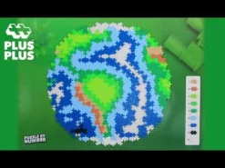 Plus-Plus - Puzzle By Number, Jorden 800 stk
