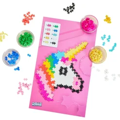 Plus-Plus - Puzzle By Number, Enhjørning 250 stk