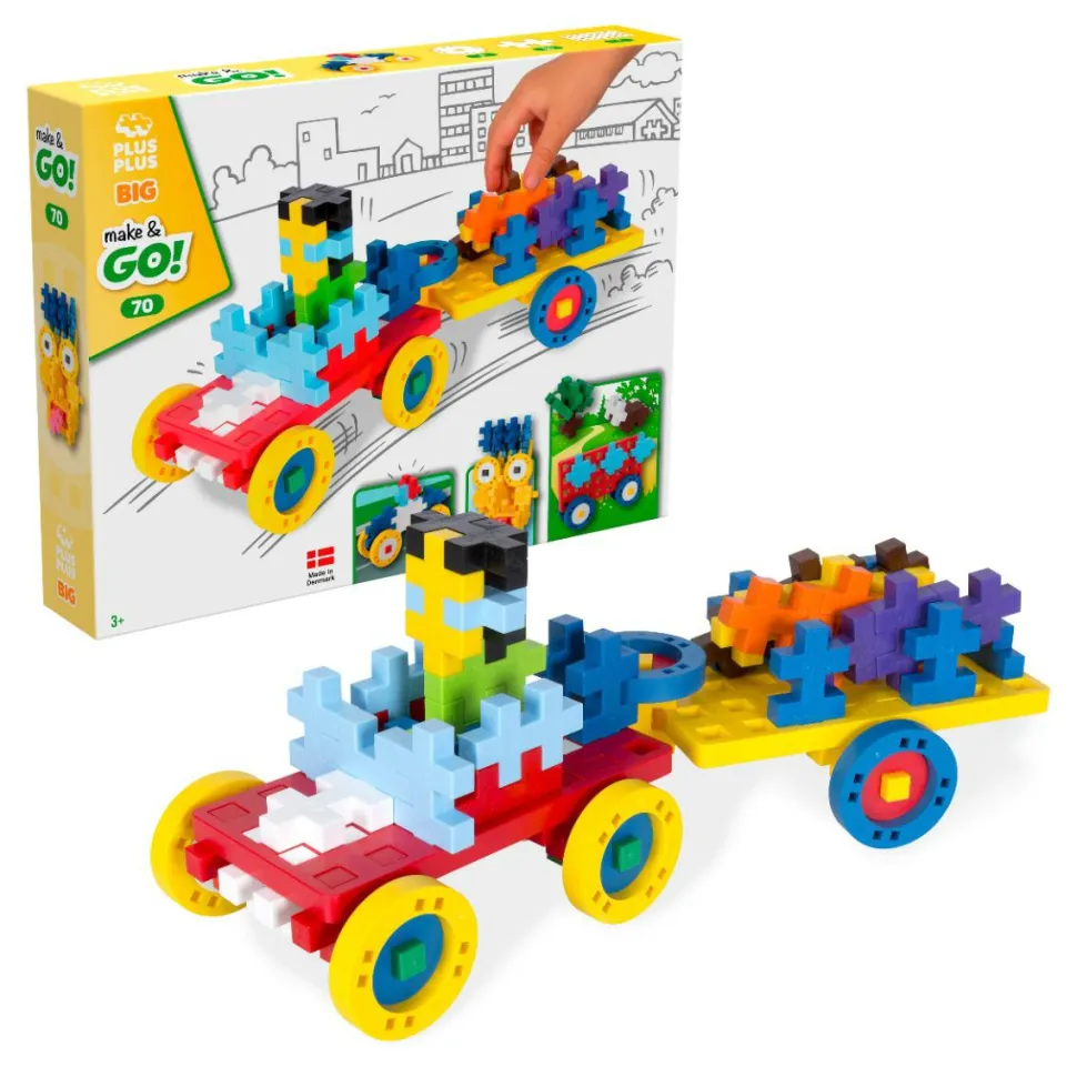 Plus-Plus BIG - Make & Go! 70 stk