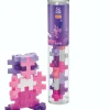 Plus-Plus BIG i rør - Glitter Mix, 15 stk