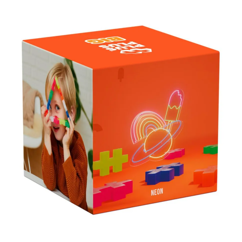 Plus-Plus BIG Neon, 100 stk.