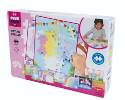 Plus-Plus BIG Pastel - Billedpuslespil, 60 stk