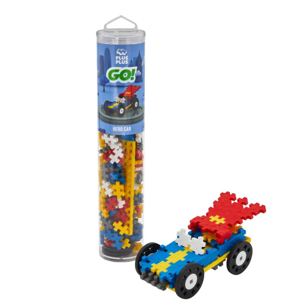 Plus-Plus i rør - Color Cars Hero, 200 stk