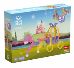Plus-Plus Pastel - 3-i-1 Eventyr, 220 stk