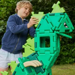 Polydron Large - Dinosaur, 130 dele