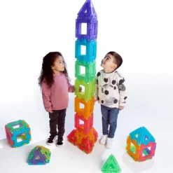 Polydron Large - Transparent, 60 dele