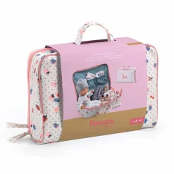 Pomea dukke 32 cm - Vanille, inkl. rejsekuffert