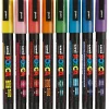 Posca tusser PC-3M - Glitter, 8 stk.