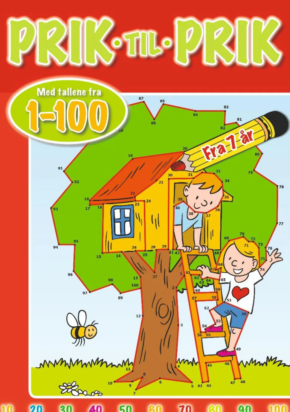 Prik til prik 1-100 - Træhus