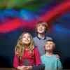 Projektor med nordlys