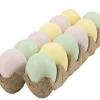 Påskeæg af plast - Pastel, 12 stk