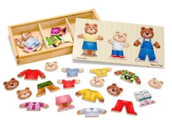 Puslespil - Mix & Match Bjørnefamilie