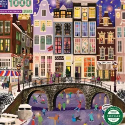 Puslespil med 1.000 brikker - Amsterdam