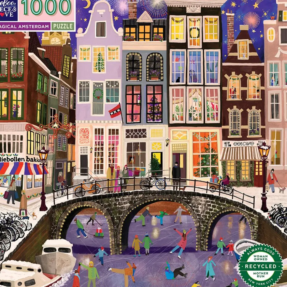Puslespil med 1.000 brikker - Amsterdam