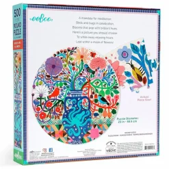 Puslespil med 500 brikker - Birds & flowers