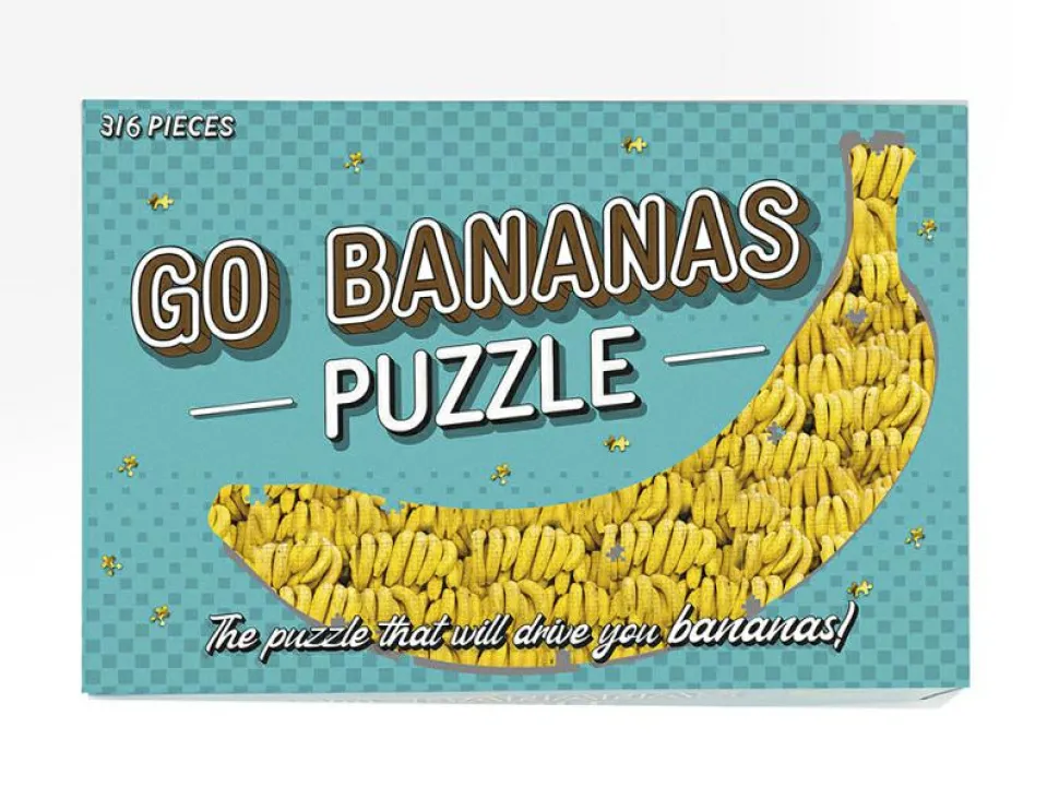 Puslespil med 316 brikker - Go Bananas
