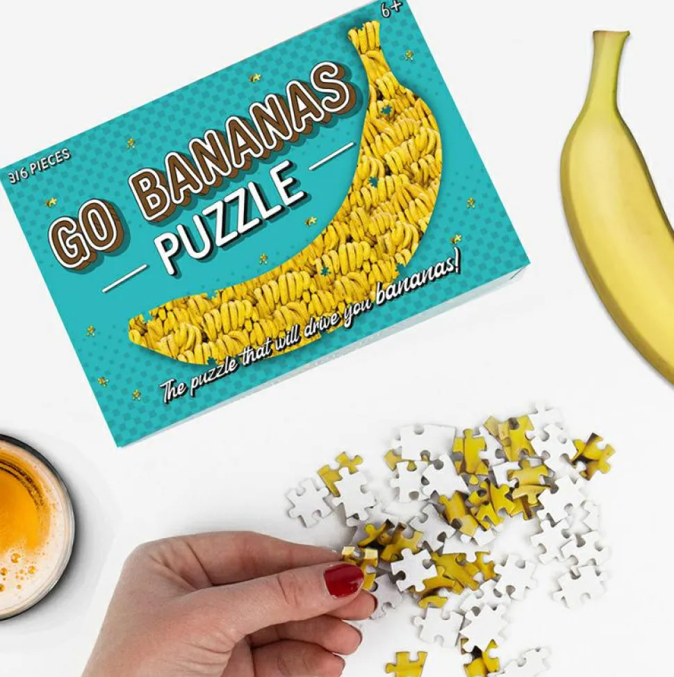 Puslespil med 316 brikker - Go Bananas