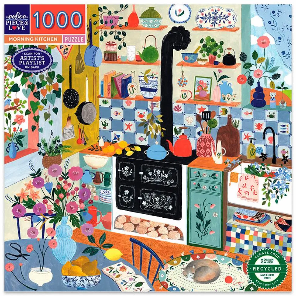 Puslespil med 1.000 brikker - Morning kitchen