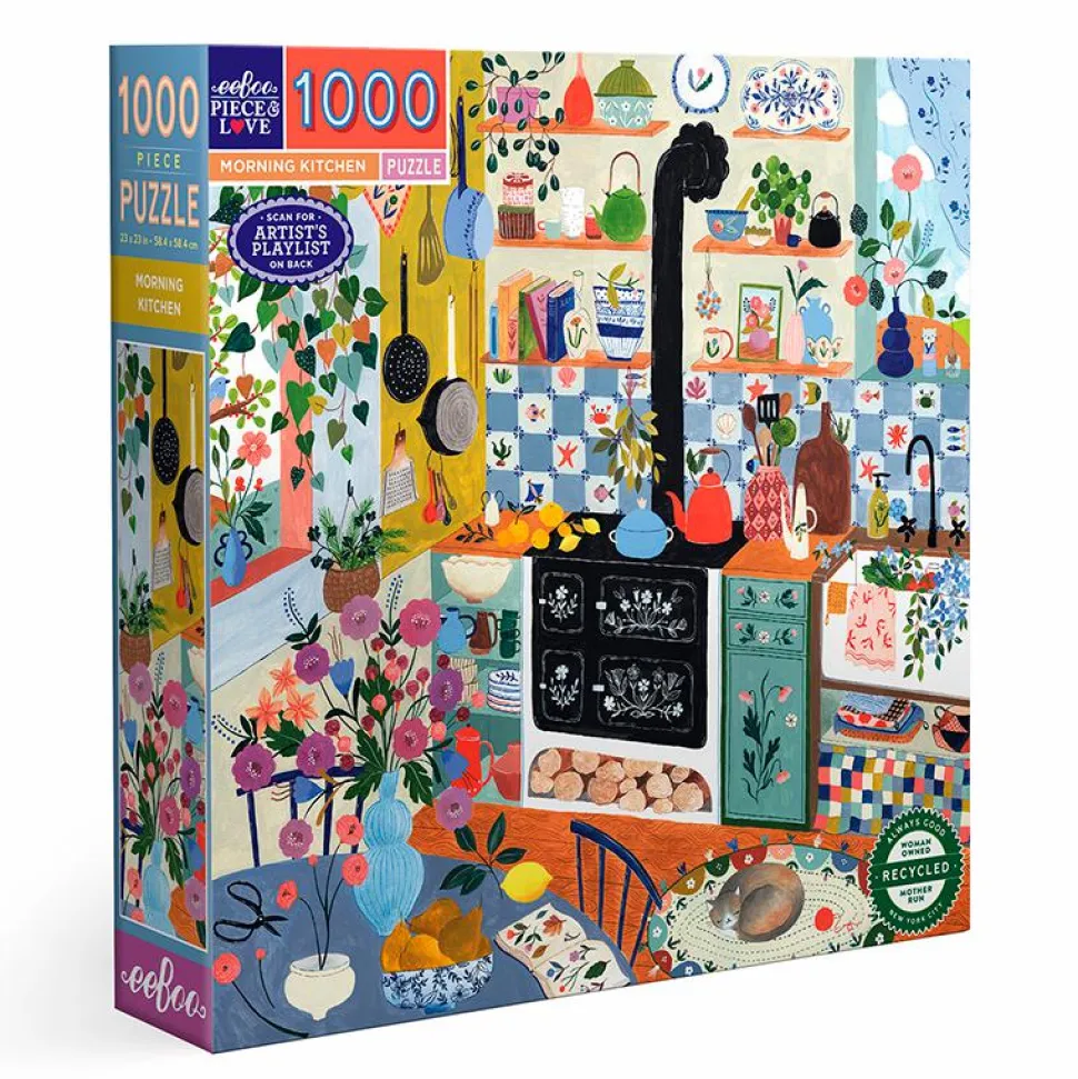 Puslespil med 1.000 brikker - Morning kitchen