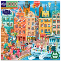 Puslespil med 1.000 brikker - Stockholm