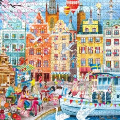 Puslespil med 1.000 brikker - Stockholm