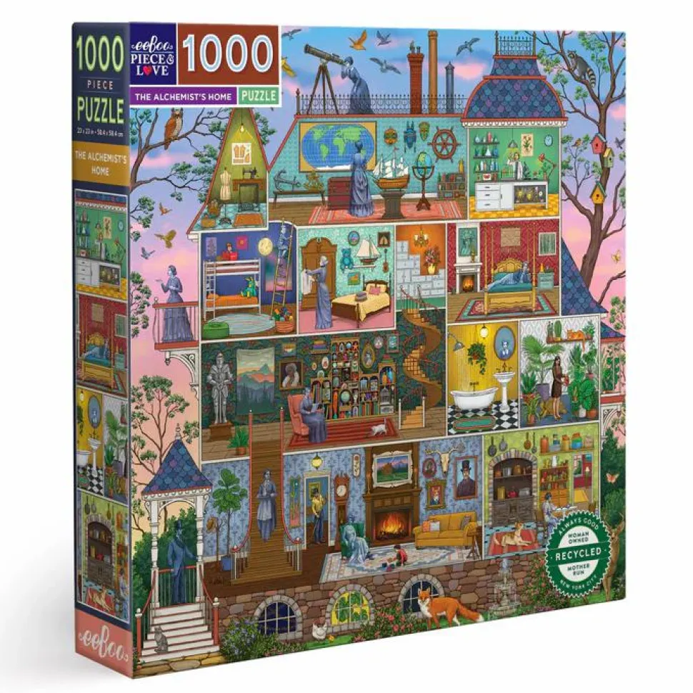 Puslespil med 1.000 brikker - The Alchemist's Home