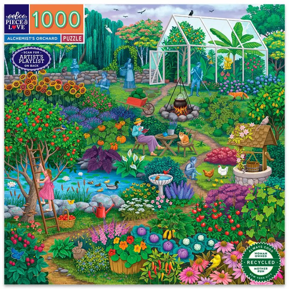 Puslespil med 1.000 brk. - Alchemist's Orchard