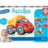 Puslespil med køretøjer - fra 2 år