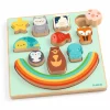 Puzz & Boom Rainbow - 2-i-1 balancespil
