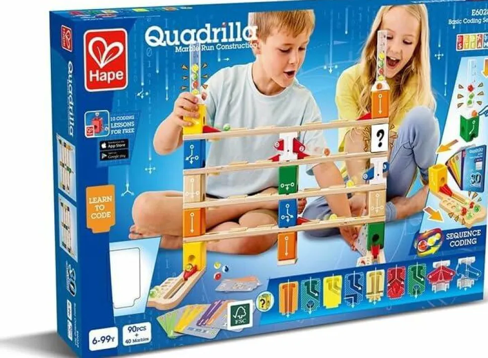 Quadrilla kuglebane - Basic Coding, 130 dele