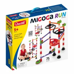 Quercetti Migoga Run Vortis kuglebane, 75 dele