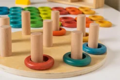 Regnbuebræt med ringe