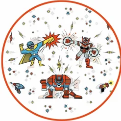 Regnkappe - Superhelte, 5-7 år