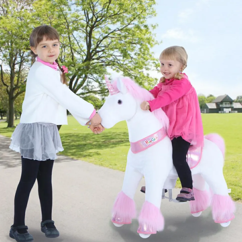 Rid Selv - Enhjørning pink, Medium