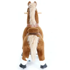 Rid Selv - Hest, lysebrun m. hvid blis, Small