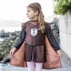 Ridder-tunika m. kappe, str. 4-6 år