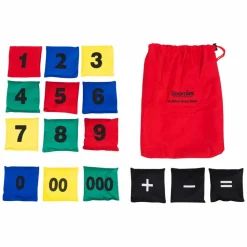 Ærteposer - Tal & matematiksymboler, 15 stk