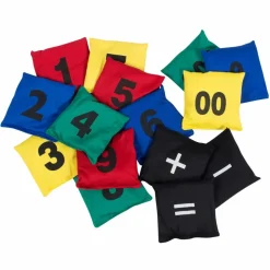 Ærteposer - Tal & matematiksymboler, 15 stk