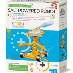 Saltdrevet robot