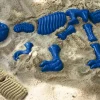 Sandforme - Dinosaur-skelet, 10 dele