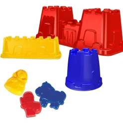 Sandforme - Slot/borg med figurer