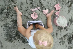 Sandforme i silikone - Nordiske farver, 4 stk.